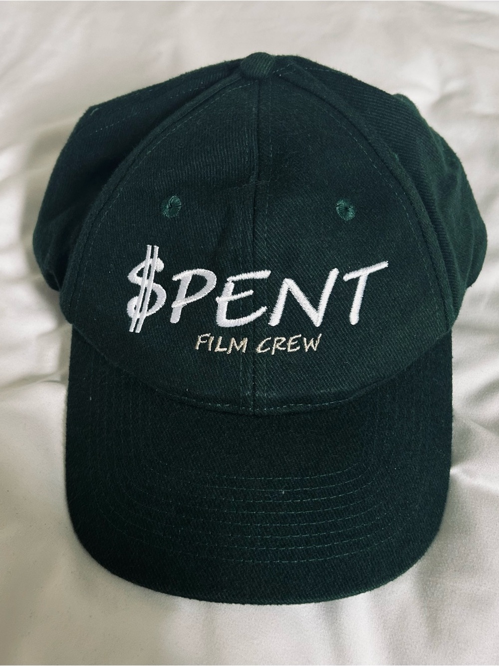 $PENT Film Crew Dark Green Embroidered Baseball Cap